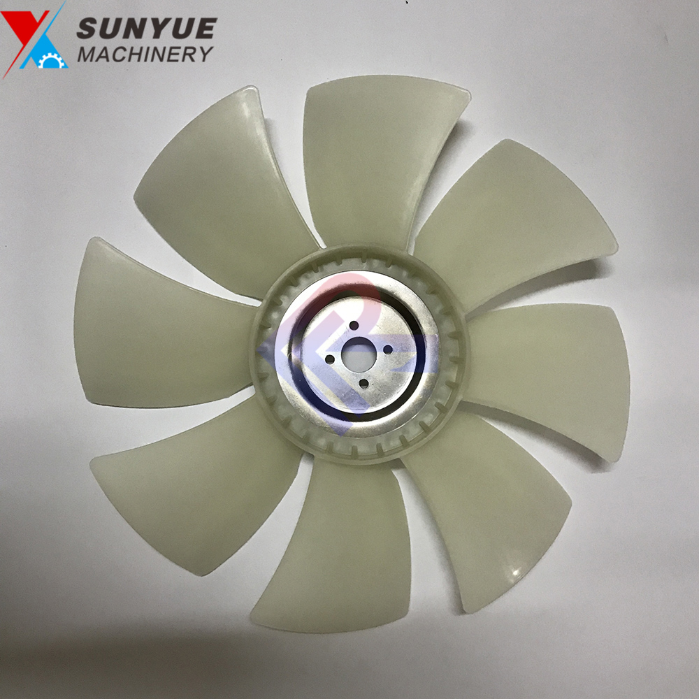 8971615990 897161-5990 Excavator Spare Parts 4BG1T 4BG1 Isuzu Engine Cooling Fan blade 8-97161599-0 8971615990 897161-5990 Excavator Spare Parts 4BG1T 4BG1 Isuzu Engine Cooling Fan blade 8-97161599-0