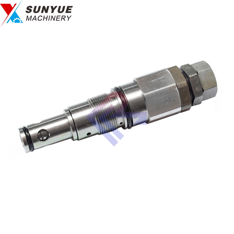 SK100 SK120 SK130 SK200 SK200-1 -2 -3 Pressure Relief Valve ass'y for Excavator Kobelco 2436R839F3 SK100 SK120 SK130 SK200 SK200-1 -2 -3 Pressure Relief Valve ass'y for Excavator Kobelco 2436R839F3