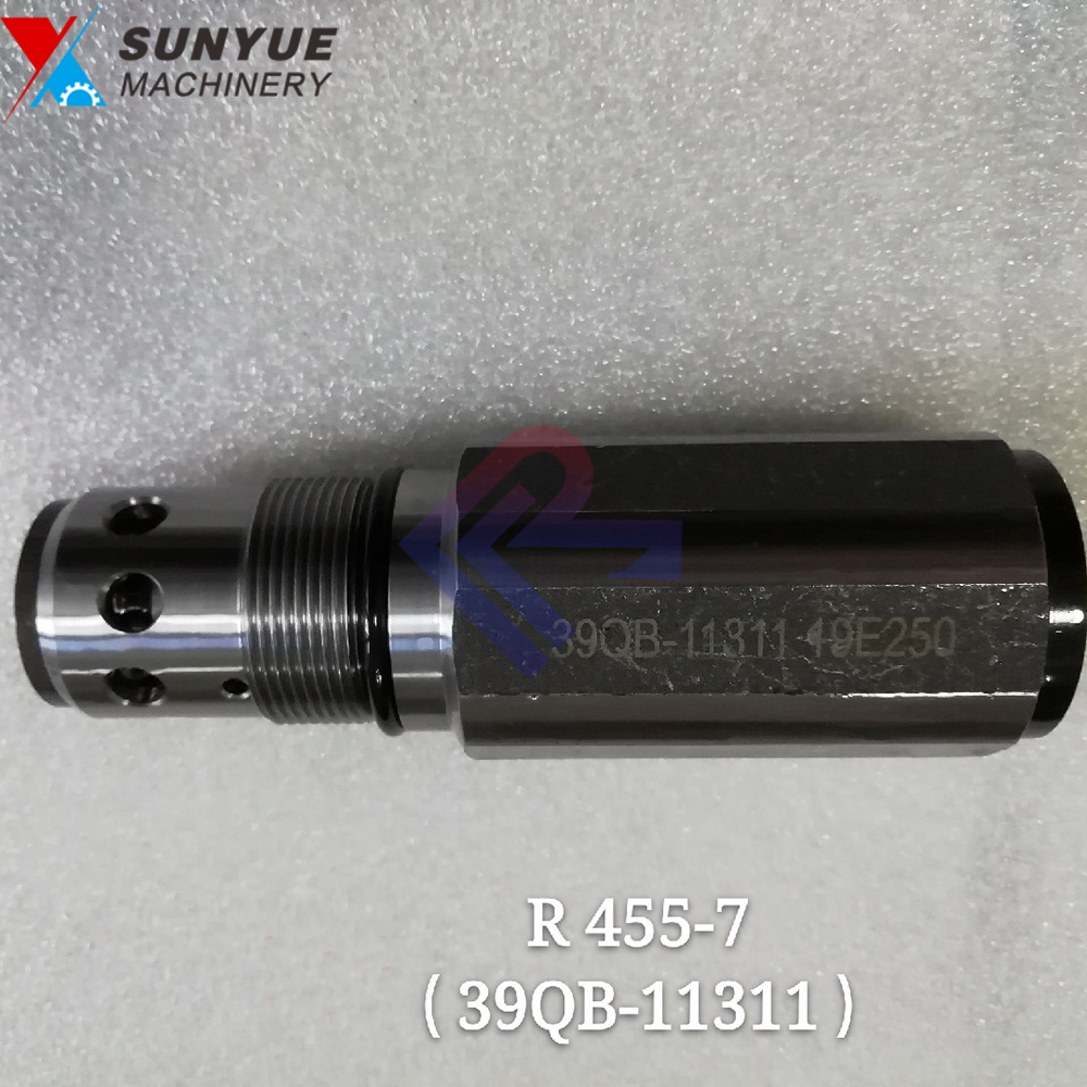R480LC-9 R520LC-9 R455-7 Relief Valve for Excavator spare parts Hyundai 39QB-11311 R480LC-9 R520LC-9 R455-7 Relief Valve for Excavator spare parts Hyundai 39QB-11311