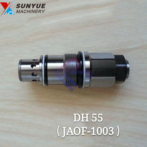 DH55 Rotary Motor Relief Valve for Doosan Excavator spare parts JAOF-1003 DH55 Rotary Motor Relief Valve for Doosan Excavator spare parts JAOF-1003