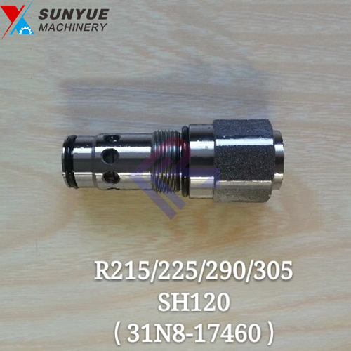 R290LC-9 R300LC-7 R305LC-7 Relief Valve for Excavator Hyundai spare parts 31N8-17460 R290LC-9 R300LC-7 R305LC-7 Relief Valve for Excavator Hyundai spare parts 31N8-17460