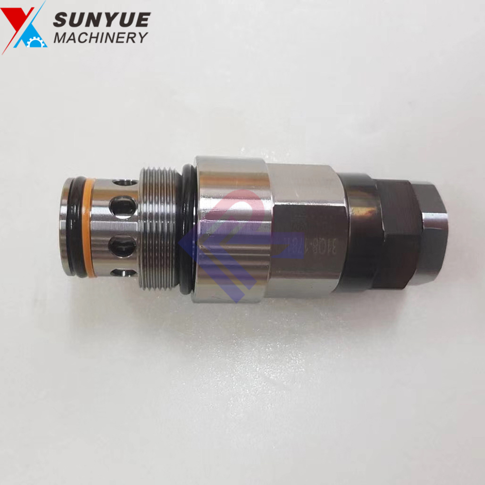 R210LC-9 R290LC-9 Port Relief Valve for Excavator Accessories Hyundai 31Q8-17810 R210LC-9 R290LC-9 Port Relief Valve for Excavator Accessories Hyundai 31Q8-17810
