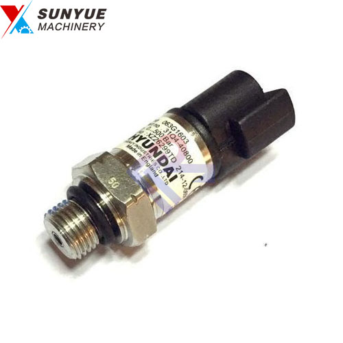 R140LC-9 R145CR-9 R160LC-9 HL730-9 HL740-9 HL757-9 Pressure Sensor Switch for excavator Hyundai 31Q4-40800 R140LC-9 R145CR-9 R160LC-9 HL730-9 HL740-9 HL757-9 Pressure Sensor Switch for excavator Hyundai 31Q4-40800