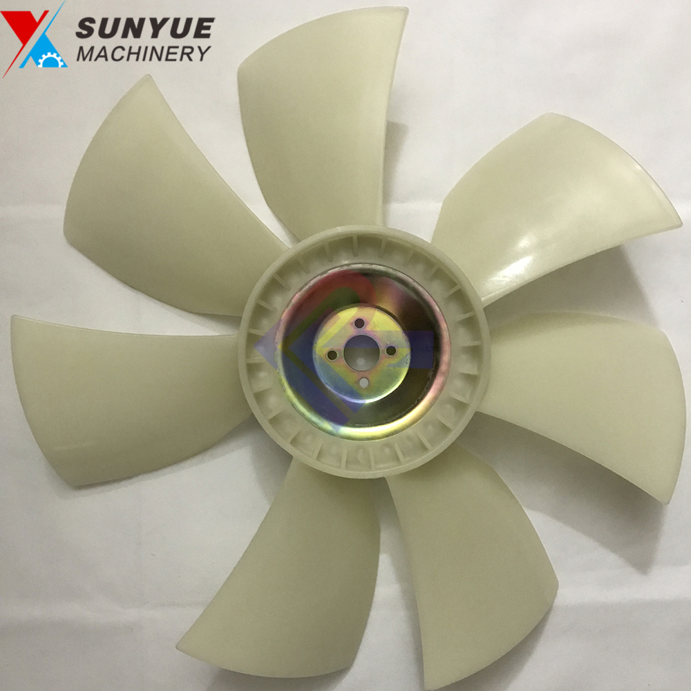 6BG1T Engine Cooling Fan blade for Excavator Spare Parts Hitachi ZAXIS200 ZAXIS210 ZAXIS230