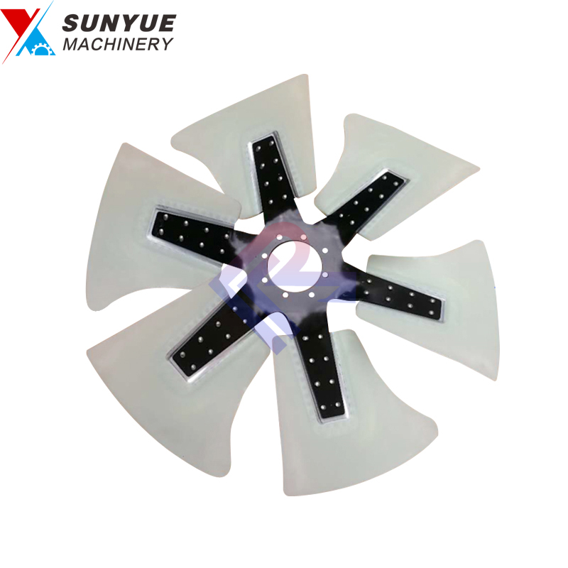 ZX330 ZX350 ZX450 ZX470 6HK1 Engine Cooling Fan blade for Hitachi excavator spare parts 1-13660332-1 113660-3321 1136603321 ZX330 ZX350 ZX450 ZX470 6HK1 Engine Cooling Fan blade for Hitachi excavator spare parts 1-13660332-1 113660-3321 1136603321