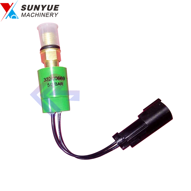 JCB JS240 JS290 Low Pressure Switch foe excavator 332-J0669 332/J0669 332J0669 JCB JS240 JS290 Low Pressure Switch foe excavator 332-J0669 332/J0669 332J0669