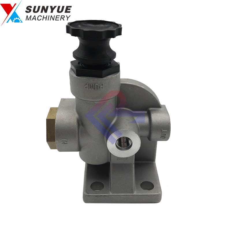 SK130-8 SK140-8 D04FR Fuel Filter Housing Head Hand Oil Pump for excavator Kobelco 32G62-02010 VA32G6202010 SK130-8 SK140-8 D04FR Fuel Filter Housing Head Hand Oil Pump for excavator Kobelco 32G62-02010 VA32G6202010
