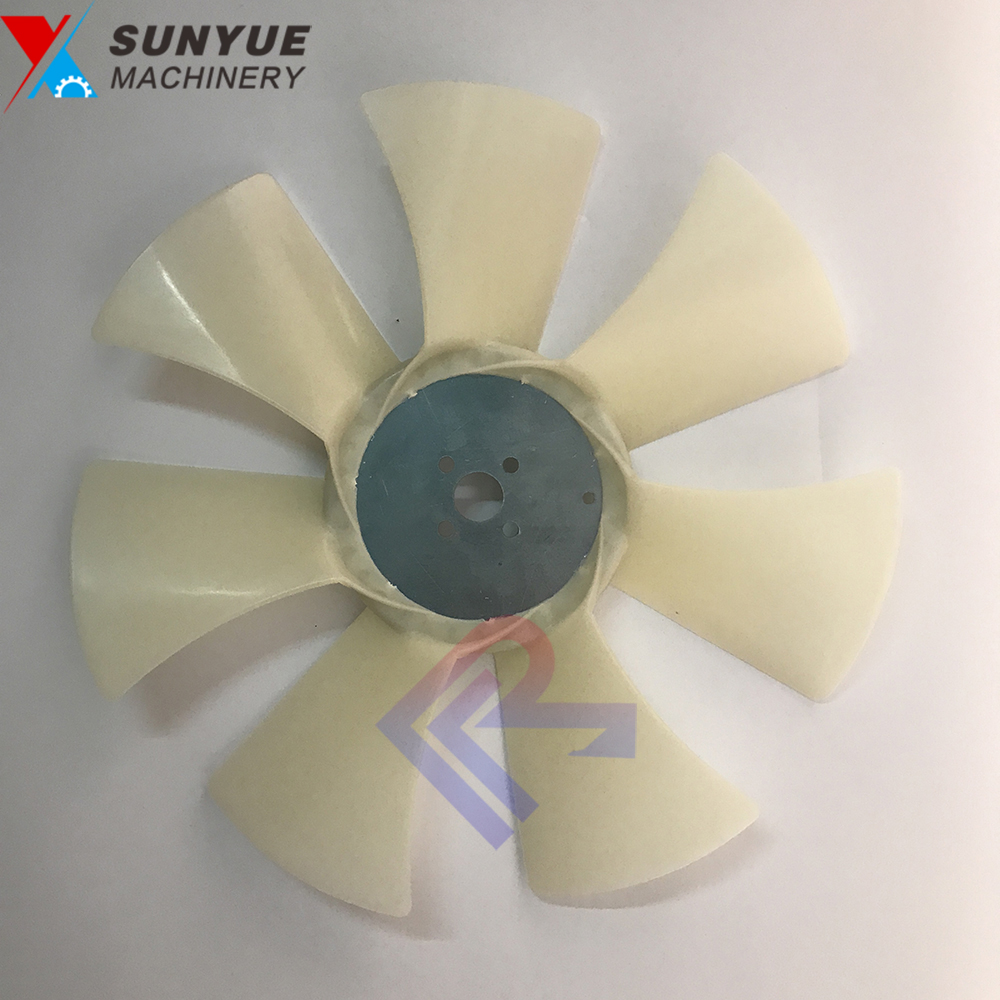 4TNV94 Engine Cooling Fan blade for Excavator Spare Parts Hyundai R60-7 4TNV94 Engine Cooling Fan blade for Excavator Spare Parts Hyundai R60-7