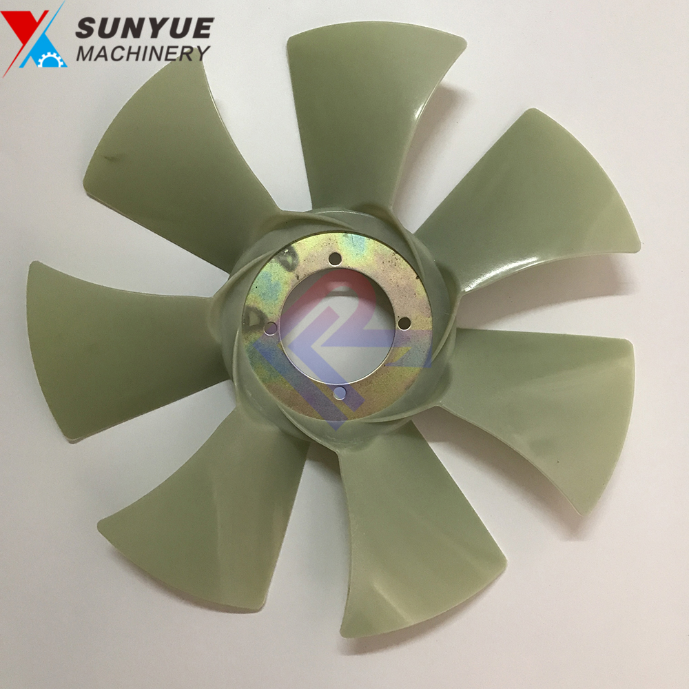 Construction Machinery Parts Engine Cooling Fan blade for Excavator Hyundai R60-9 Construction Machinery Parts Engine Cooling Fan blade for Excavator Hyundai R60-9