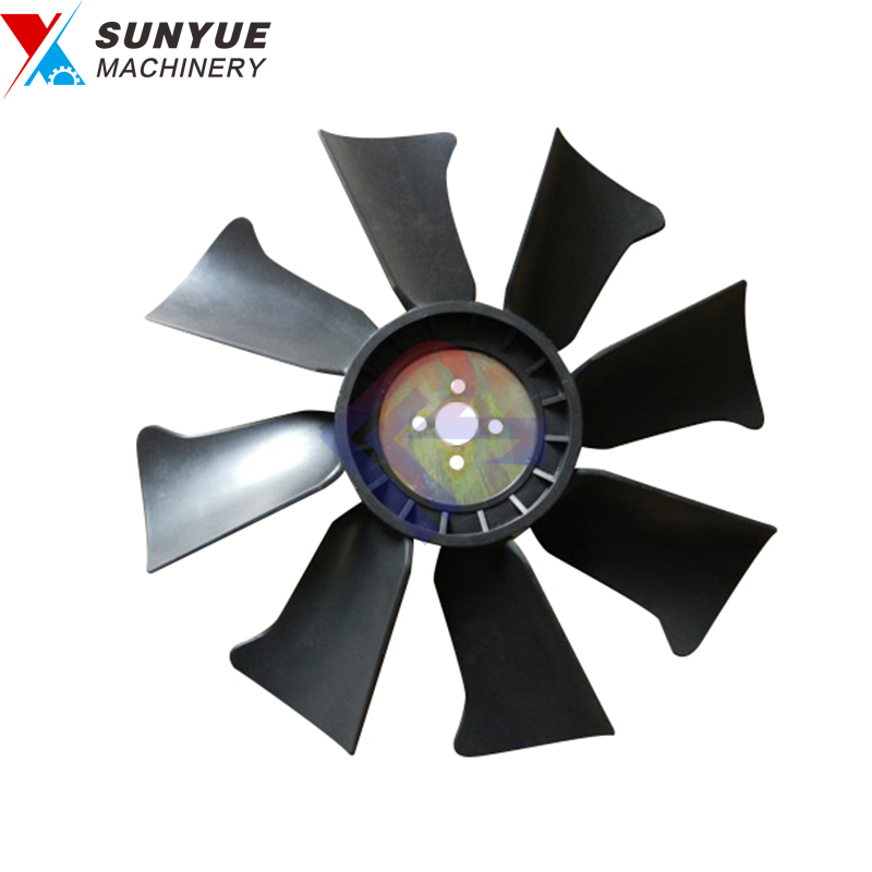 Construction Machinery Parts Engine Cooling Fan blade for Excavator Hyundai R80 Construction Machinery Parts Engine Cooling Fan blade for Excavator Hyundai R80