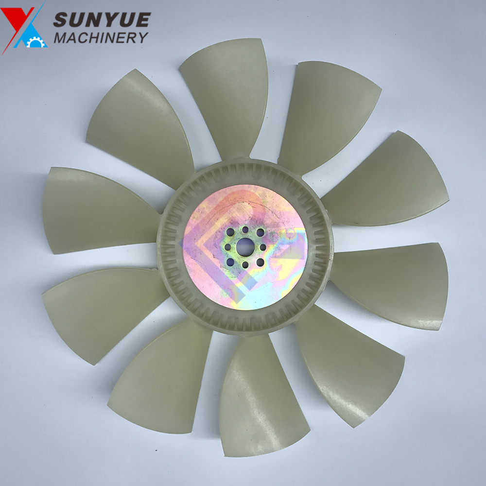 Construction Machinery Parts Engine Cooling Fan blade for Excavator Hyundai R130-5 Construction Machinery Parts Engine Cooling Fan blade for Excavator Hyundai R130-5