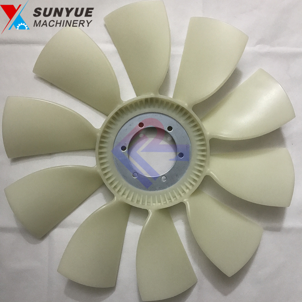 D6BT Engine Cooling Fan blade for Excavator Spare Parts Hyundai R210-5 D6BT Engine Cooling Fan blade for Excavator Spare Parts Hyundai R210-5