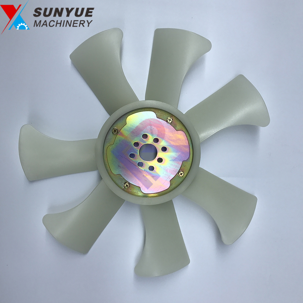 4JB1 Engine Cooling Fan blade for Excavator Spare Parts Sumitomo Kobelco Doosan SH60 SK60 DH55 4JB1 Engine Cooling Fan blade for Excavator Spare Parts Sumitomo Kobelco Doosan SH60 SK60 DH55