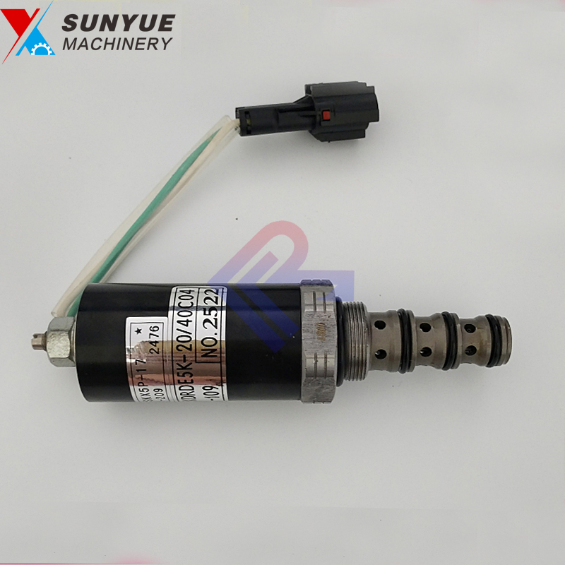 EC210 Solenoid Valve for excavator spare parts Volvo SKX5P-17-209 KDRDE5K-20/40C04-109 EC210 Solenoid Valve for excavator spare parts Volvo SKX5P-17-209 KDRDE5K-20/40C04-109
