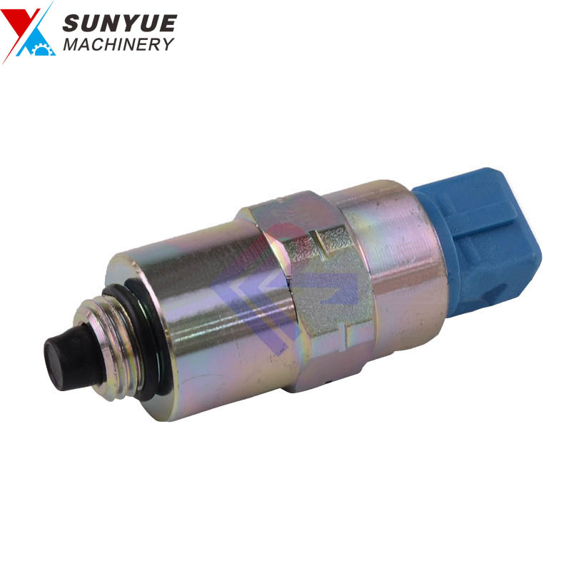 Caterpillar C7.1 C6.6 1106C Perkins Shutdown Solenoid for excavator 26420469 1766219 DC12V 24V Caterpillar C7.1 C6.6 1106C Perkins Shutdown Solenoid for excavator 26420469 1766219 DC12V 24V