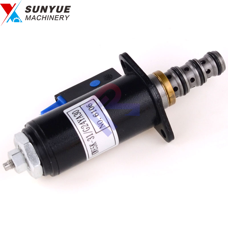 Caterpillar CAT 320B 320C 320D Solenoid Valve for excavator 121-1490 1211490 KWE5K-31/G24YA30 Blue Dot Caterpillar CAT 320B 320C 320D Solenoid Valve for excavator 121-1490 1211490 KWE5K-31/G24YA30 Blue Dot