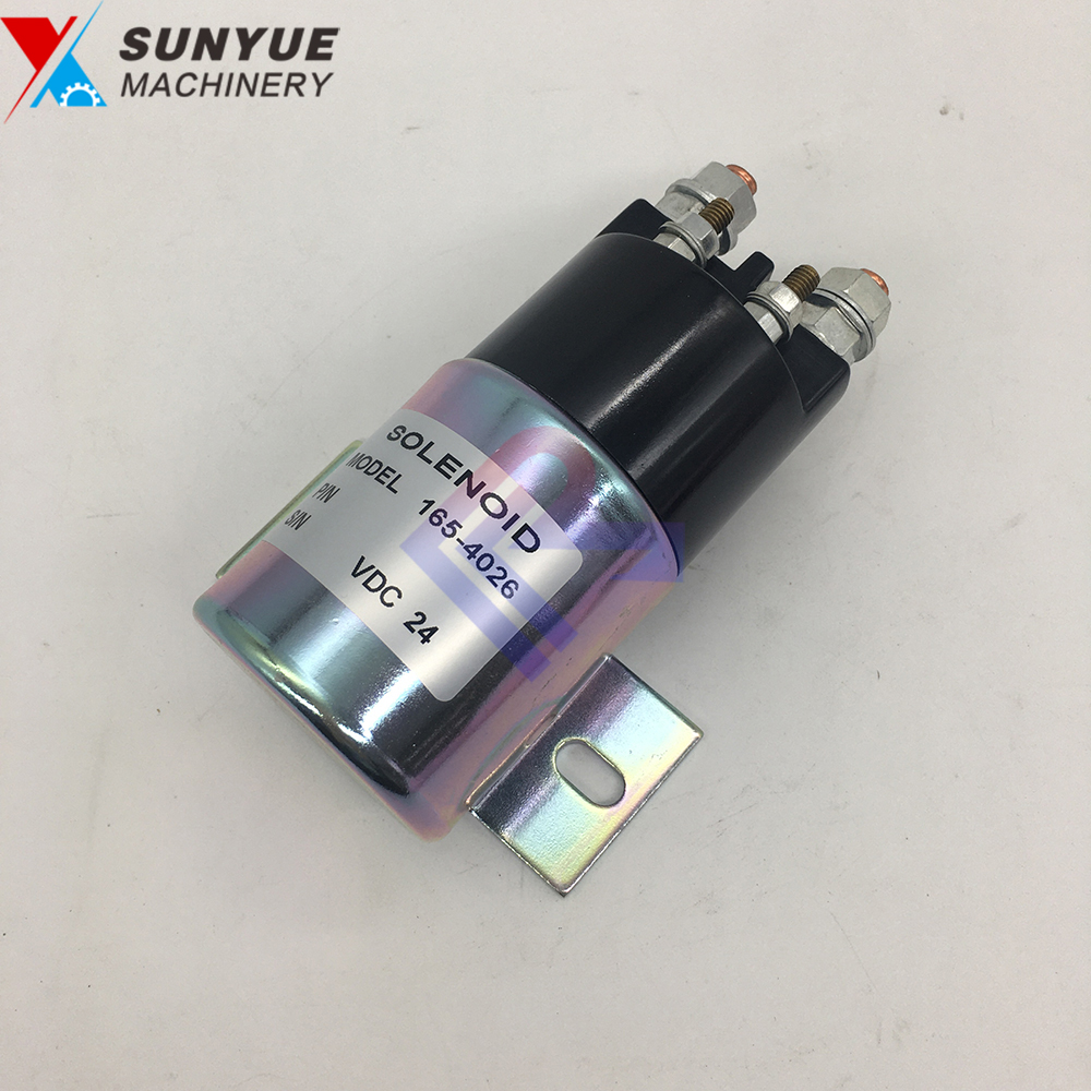 Caterpillar CAT 311B 312 312C 315 317 318B 320B 320C 321B 322 325B Power Solenoid Valve Magnetic Switch for excavator 165-4026 1654026 CA1654026 Caterpillar CAT 311B 312 312C 315 317 318B 320B 320C 321B 322 325B Power Solenoid Valve Magnetic Switch for excavator 165-4026 1654026 CA1654026