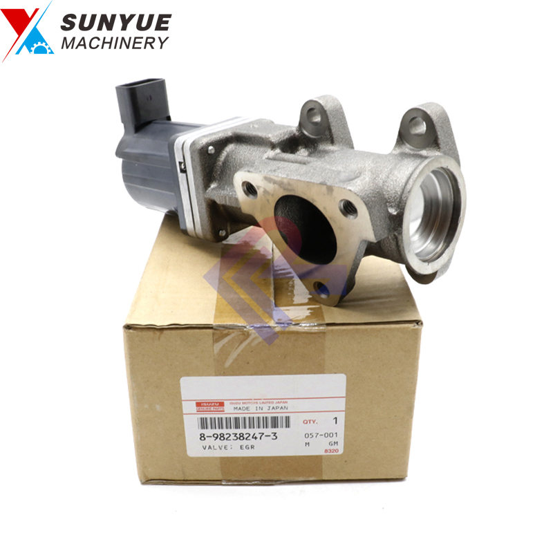 Sumitomo SH200-5 A5 Hitachi ZAX200-3 ZAX240-3 4HK1 EGR Valve for excavator 8-98238247-0 8-98238247-2 8-98238247-3 Sumitomo SH200-5 A5 Hitachi ZAX200-3 ZAX240-3 4HK1 EGR Valve for excavator 8-98238247-0 8-98238247-2 8-98238247-3