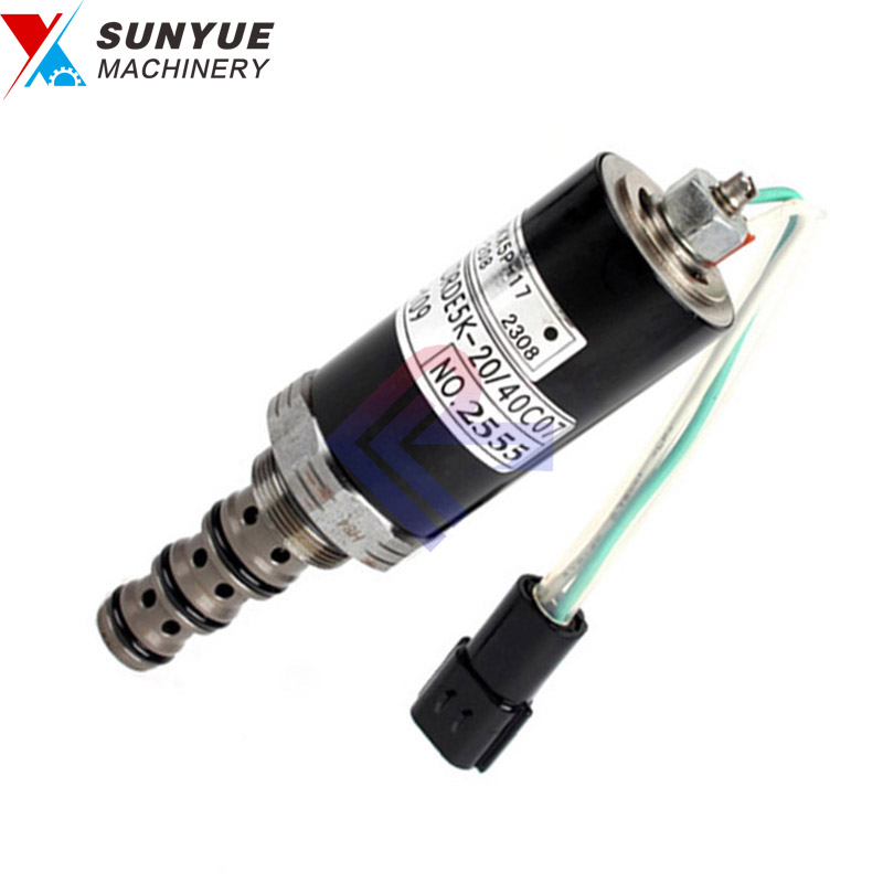 R130-7 R215-7 Solenoid Valve for excavator parts Hyundai KDRDE5K-20/40C07-109 R130-7 R215-7 Solenoid Valve for excavator parts Hyundai KDRDE5K-20/40C07-109