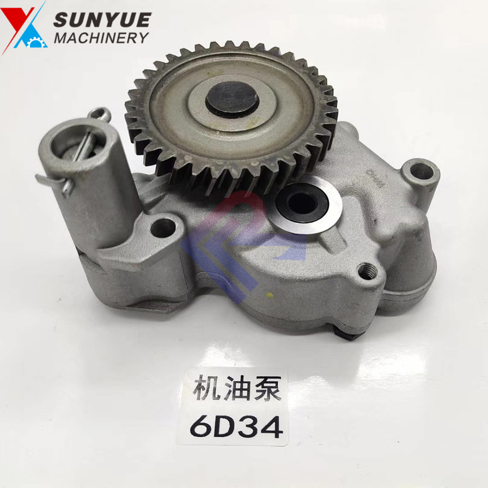 Diesel Engine 6D34 Oil Pump for excavator Kobelco SK200-6 SK200-6E SK230-6E SK250-6E ME084735 ME014230 Diesel Engine 6D34 Oil Pump for excavator Kobelco SK200-6 SK200-6E SK230-6E SK250-6E ME084735 ME014230