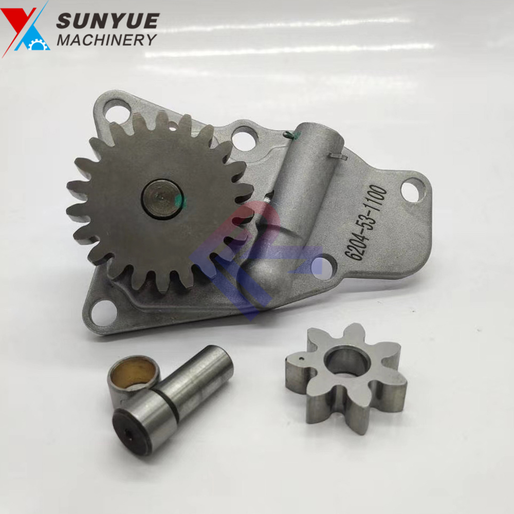 Diesel Engine 4D95 Oil Pump for excavator Komatsu PC60-7 6204-53-1100 Diesel Engine 4D95 Oil Pump for excavator Komatsu PC60-7 6204-53-1100