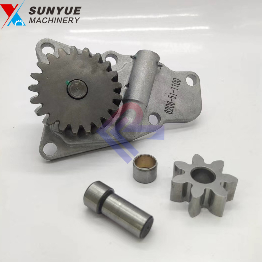 Diesel Engine 4D95 Oil Pump for excavator Komatsu PC60 PC120 6206-51-1100 Diesel Engine 4D95 Oil Pump for excavator Komatsu PC60 PC120 6206-51-1100