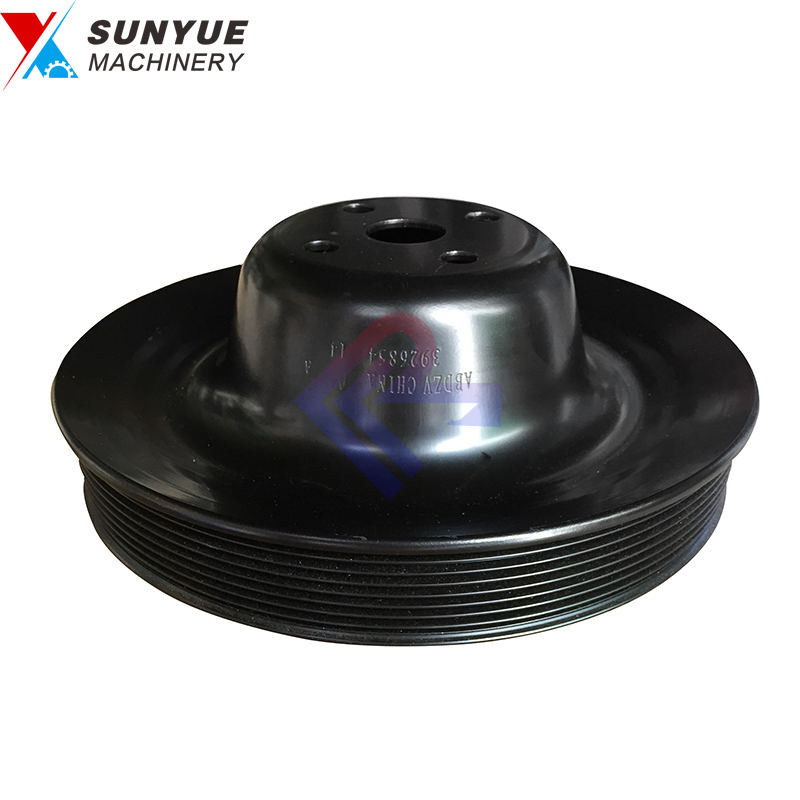 6CT8.3 6CT 6D114 Engine Fan Belt Pulley for excavator spare parts Komatsu 3926854 6CT8.3 6CT 6D114 Engine Fan Belt Pulley for excavator spare parts Komatsu 3926854
