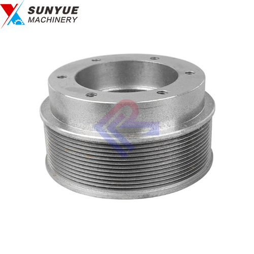 CAT 320D Engine Fan Belt Pulley for excavator spare parts Caterpillar CAT 320D Engine Fan Belt Pulley for excavator spare parts Caterpillar