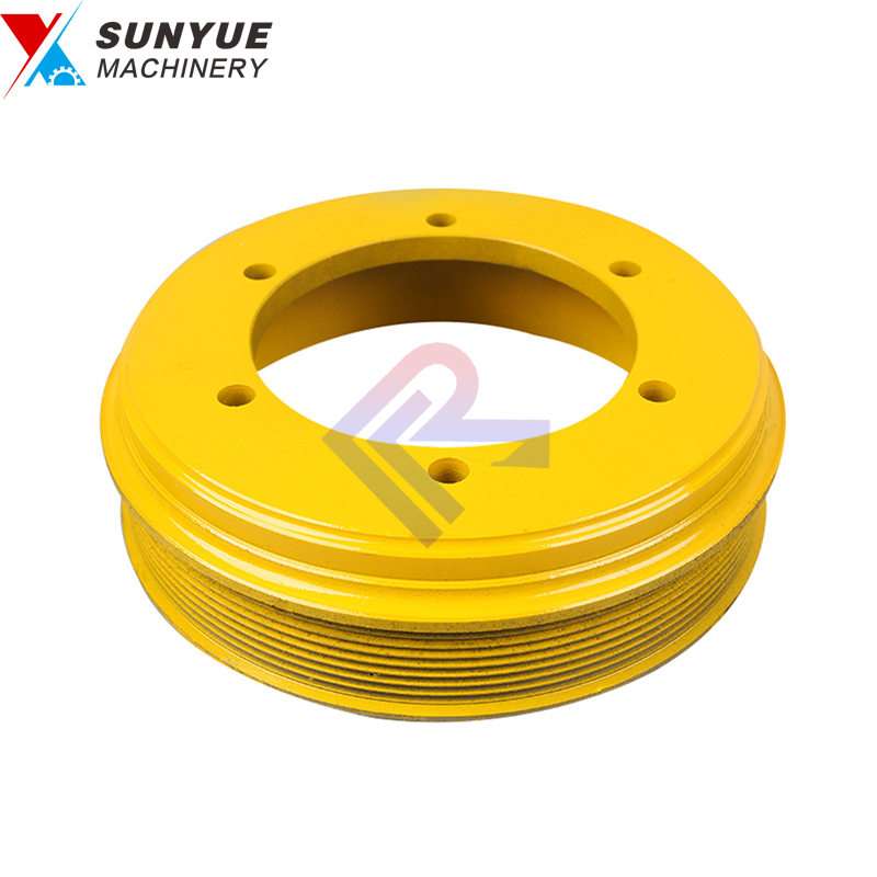 CAT 329 336 Engine Fan Belt Pulley for excavator spare parts Caterpillar CAT 329 336 Engine Fan Belt Pulley for excavator spare parts Caterpillar