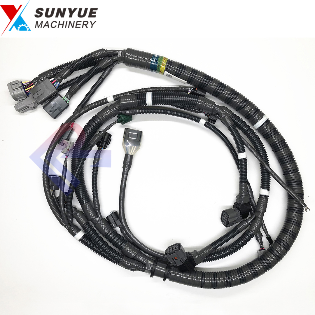 6HK1 Engine Wire Harness CX210 Excavator Cable Wiring Harness 1-82641351-6 1826413516 6HK1 Engine Wire Harness CX210 Excavator Cable Wiring Harness 1-82641351-6 1826413516