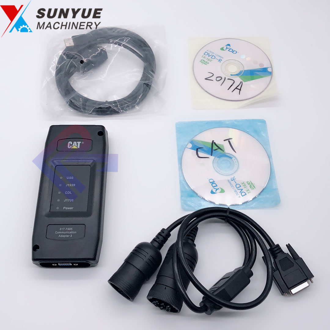 ET3 Communication Adapter Group ET III CAT Electric System Diagnostic Tool Kit for excavator Caterpillar 3177485 317-7485 ET3 Communication Adapter Group ET III CAT Electric System Diagnostic Tool Kit for excavator Caterpillar 3177485 317-7485
