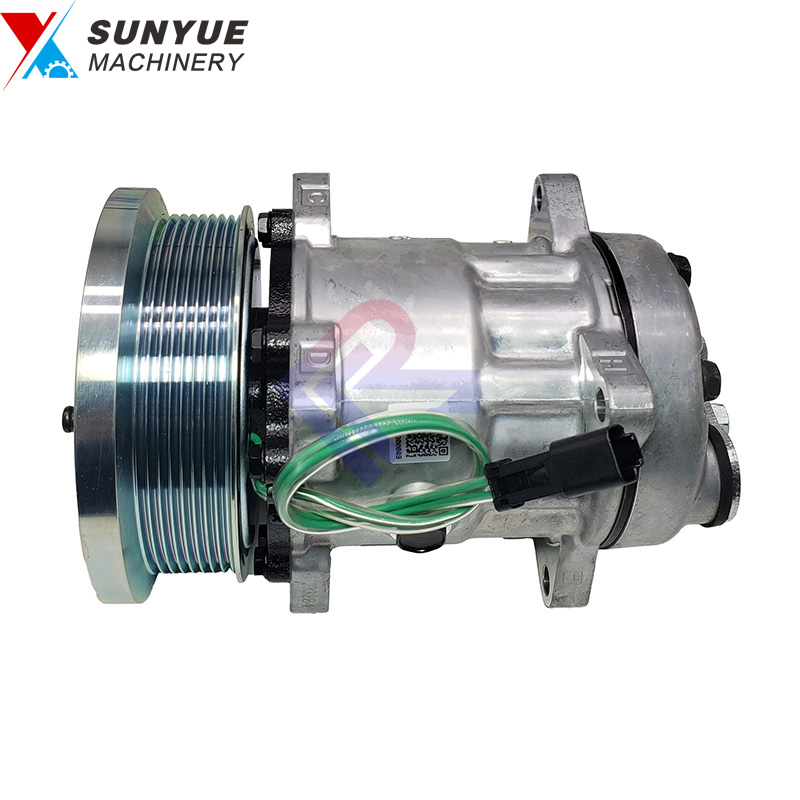 218-0324 2180324 Refrigerant Compressor Air Conditioner For Excavator CAT 345B 365B 824C 824H 834G 854G 980G 986H 988G 988H Caterpillar 218-0324 2180324 Refrigerant Compressor Air Conditioner For Excavator CAT 345B 365B 824C 824H 834G 854G 980G 986H 988G 988H Caterpillar