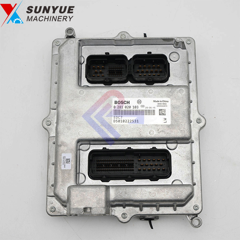 0 281 020 103 0281020103 ECM Engine Electronic Control Module Controller Computer Board For Bosch EDC7 0 281 020 103 0281020103 ECM Engine Electronic Control Module Controller Computer Board For Bosch EDC7
