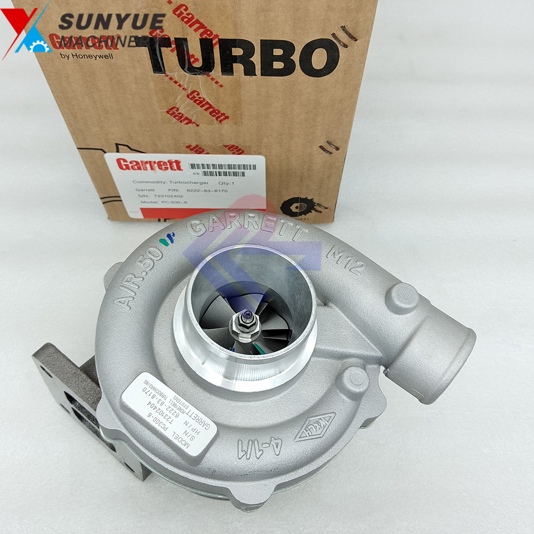 PC300-6 6D108 Turbocharger Engine Turbo For Excavator Komatsu 6222-83-8170 6222838170 PC300-6 6D108 Turbocharger Engine Turbo For Excavator Komatsu 6222-83-8170 6222838170