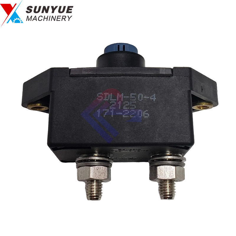 Caterpillar 312E 314E 316E 318E Excavator Engine Parts Circuit Breaker 171-2206 1712206 Caterpillar 312E 314E 316E 318E Excavator Engine Parts Circuit Breaker 171-2206 1712206