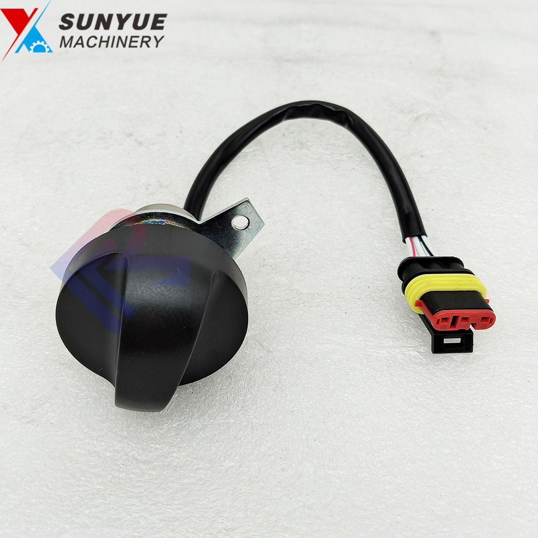 Sany SY55 SY60 SY75 SY135 SY215 SY235 Fuel Dial Knob Throttle Rotary Control Switch For Excavator Parts 60117463 Sany SY55 SY60 SY75 SY135 SY215 SY235 Fuel Dial Knob Throttle Rotary Control Switch For Excavator Parts 60117463