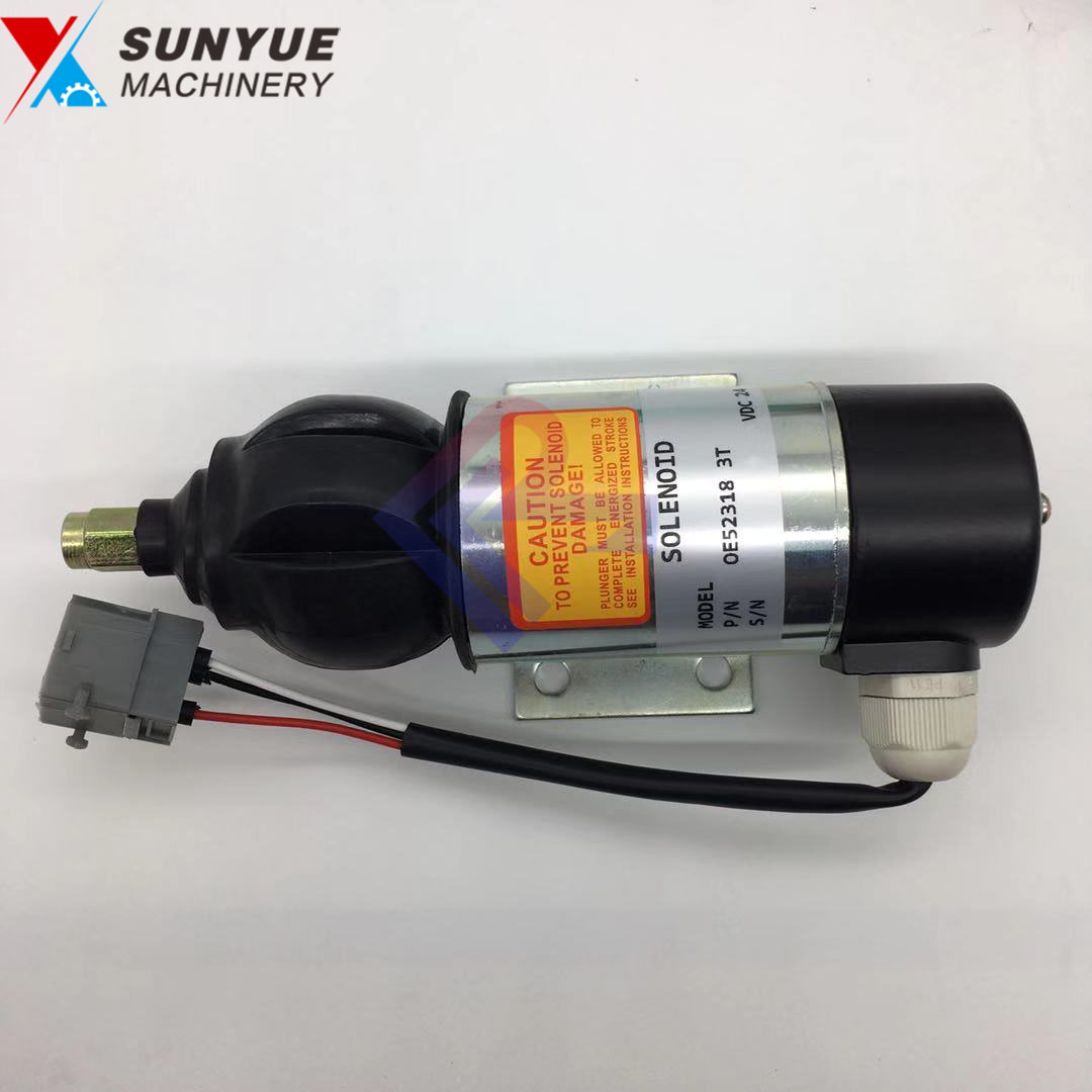 Volvo Deutz Perkins Fuel Shutdown Shutoff Stop Solenoid 873754 872825 OE52318 OE51557 Volvo Deutz Perkins Fuel Shutdown Shutoff Stop Solenoid 873754 872825 OE52318 OE51557