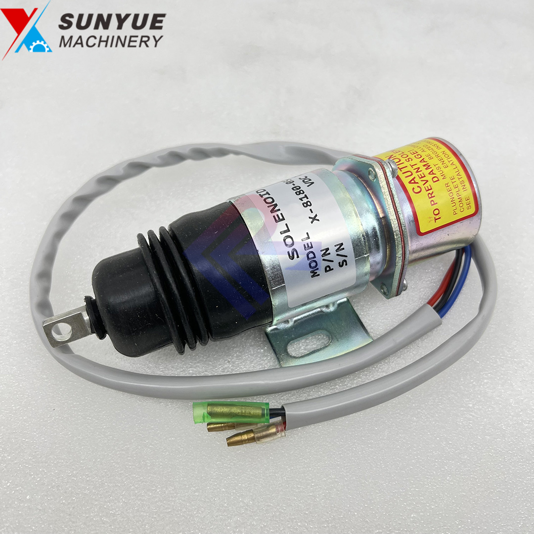 Engine Fuel Shutdown Shutoff Stop Solenoid MV2-17A X-8180-0520 Engine Fuel Shutdown Shutoff Stop Solenoid MV2-17A X-8180-0520