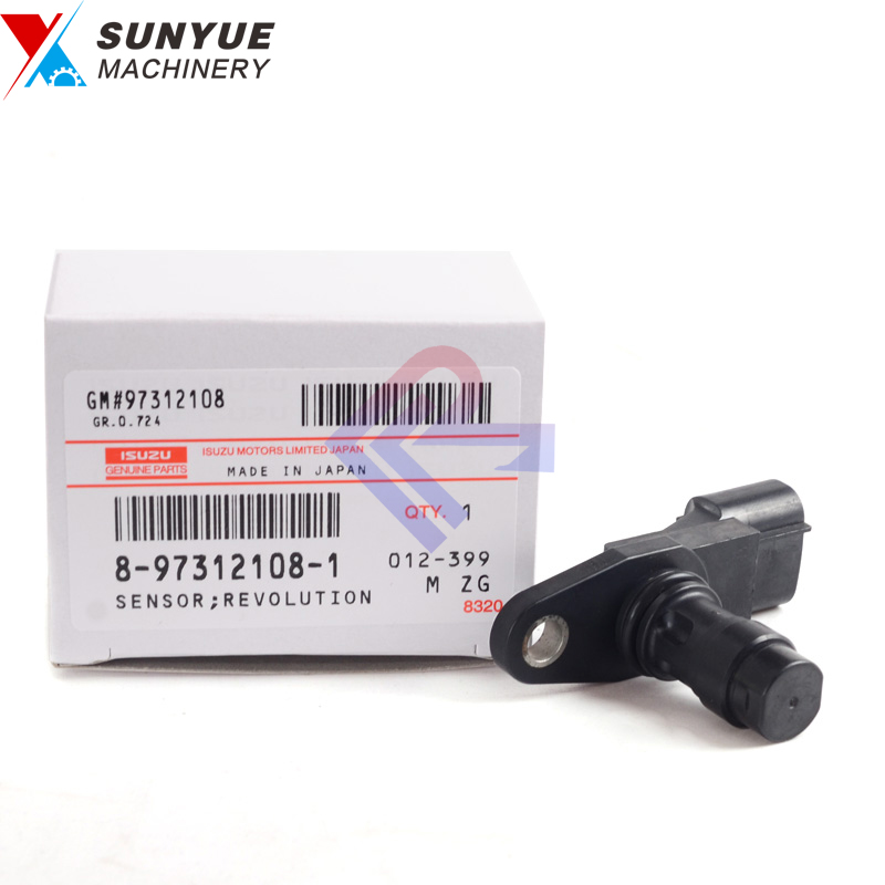 Hitachi ZX110-3 ZX120-3 ZX135US-3 ZX140W-3 ZX145W-3 ZX160-3 ZX180LC-3 4JJ1 Crankshaft Position Sensor 8-97312108-1 8973121081 Hitachi ZX110-3 ZX120-3 ZX135US-3 ZX140W-3 ZX145W-3 ZX160-3 ZX180LC-3 4JJ1 Crankshaft Position Sensor 8-97312108-1 8973121081