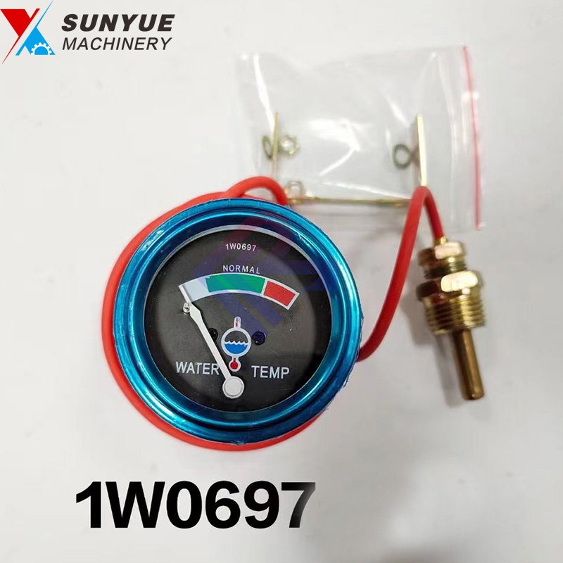 CAT Water Temperature Gauge Indicator For Excavator Wheel Loader Caterpillar 1W0697 1W-0697 CAT Water Temperature Gauge Indicator For Excavator Wheel Loader Caterpillar 1W0697 1W-0697