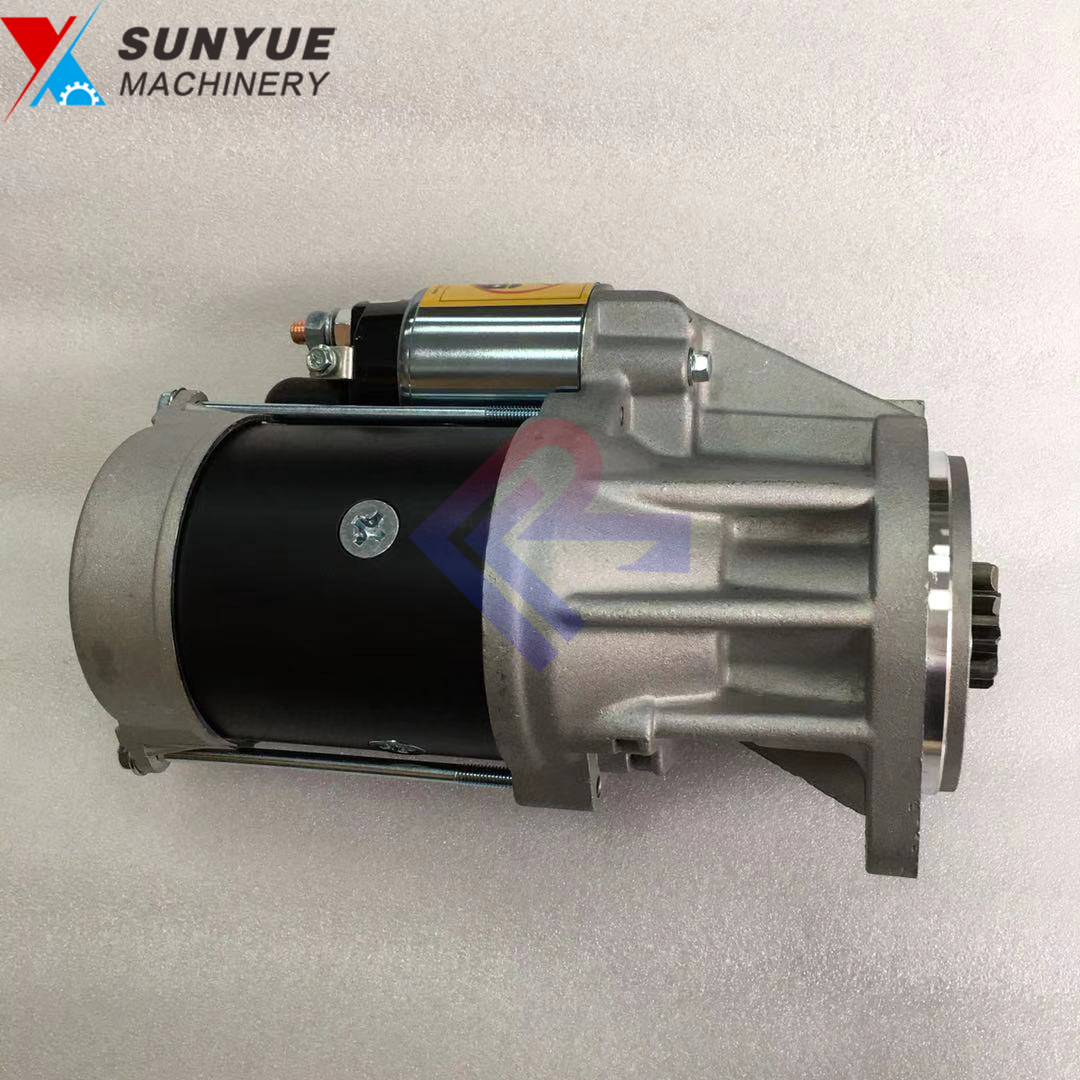 Yanmar 4TNE94 Starter Motor For Excavator Parts 9T 12V Yanmar 4TNE94 Starter Motor For Excavator Parts 9T 12V