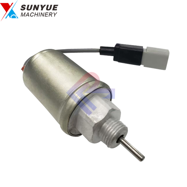 Caterpillar Cat Fuel Shutdown Shutoff Stop Solenoid 85206452 U85206520 T401132 419-7640 4197640 Caterpillar Cat Fuel Shutdown Shutoff Stop Solenoid 85206452 U85206520 T401132 419-7640 4197640