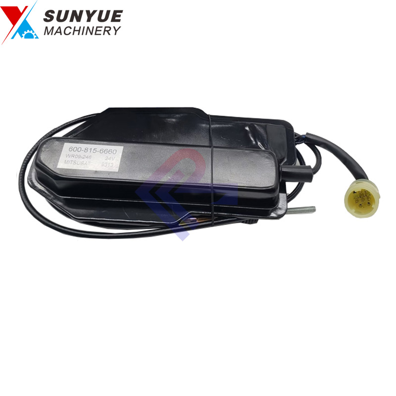 Komatsu SA6D110 S6D125 Engine Stop Motor 600-815-6650 Komatsu SA6D110 S6D125 Engine Stop Motor 600-815-6650