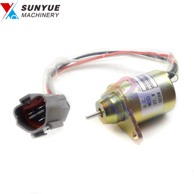Yanmar 4TNV94 Fuel Shutdown Shutoff Stop Solenoid 1503ES-12S5SUC12S 119233-77931 119233-77932 119653-77950 DC12V Yanmar 4TNV94 Fuel Shutdown Shutoff Stop Solenoid 1503ES-12S5SUC12S 119233-77931 119233-77932 119653-77950 DC12V
