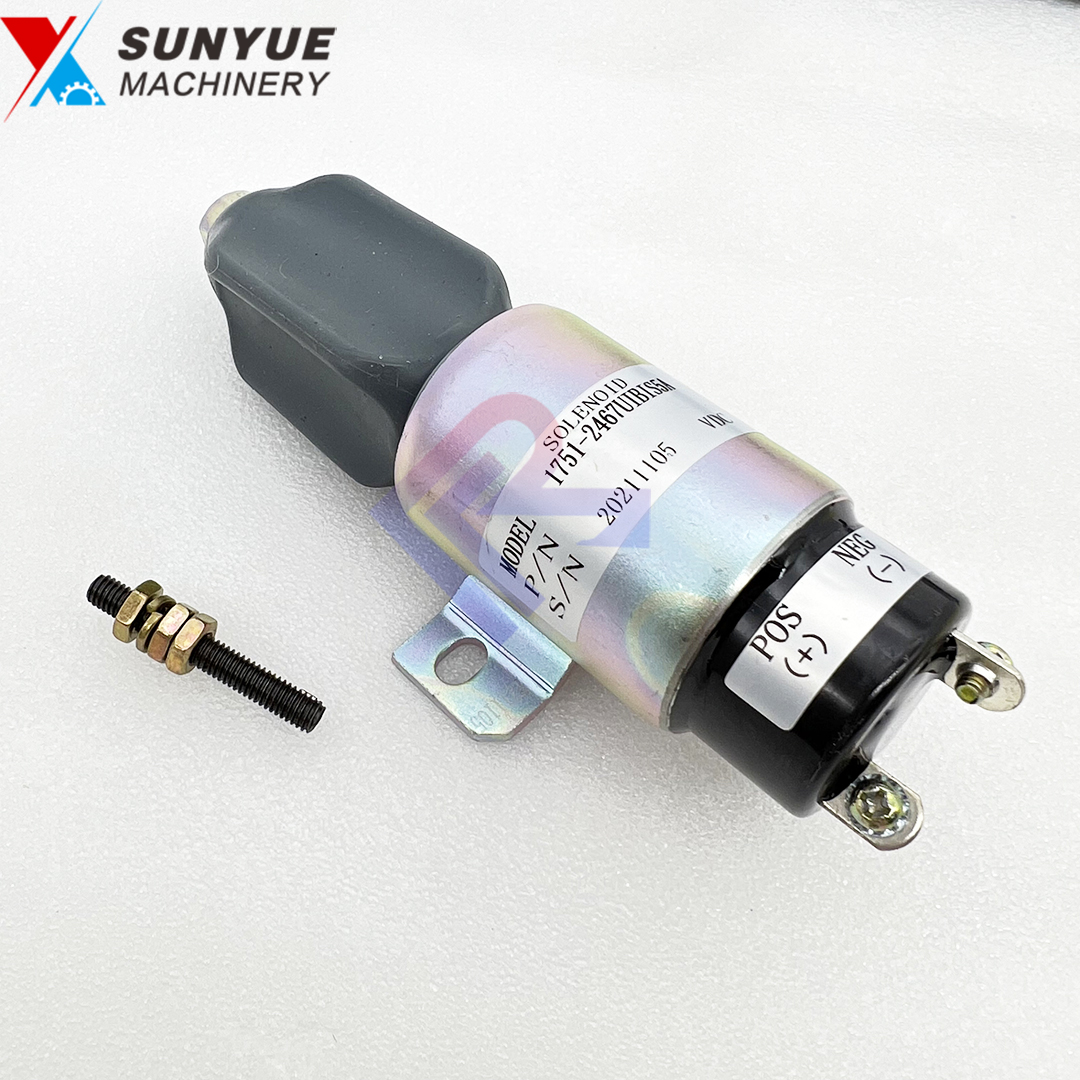 Fuel Shutdown Shutoff Switch Stop Solenoid 1751-2467UIBIS5A Fuel Shutdown Shutoff Switch Stop Solenoid 1751-2467UIBIS5A