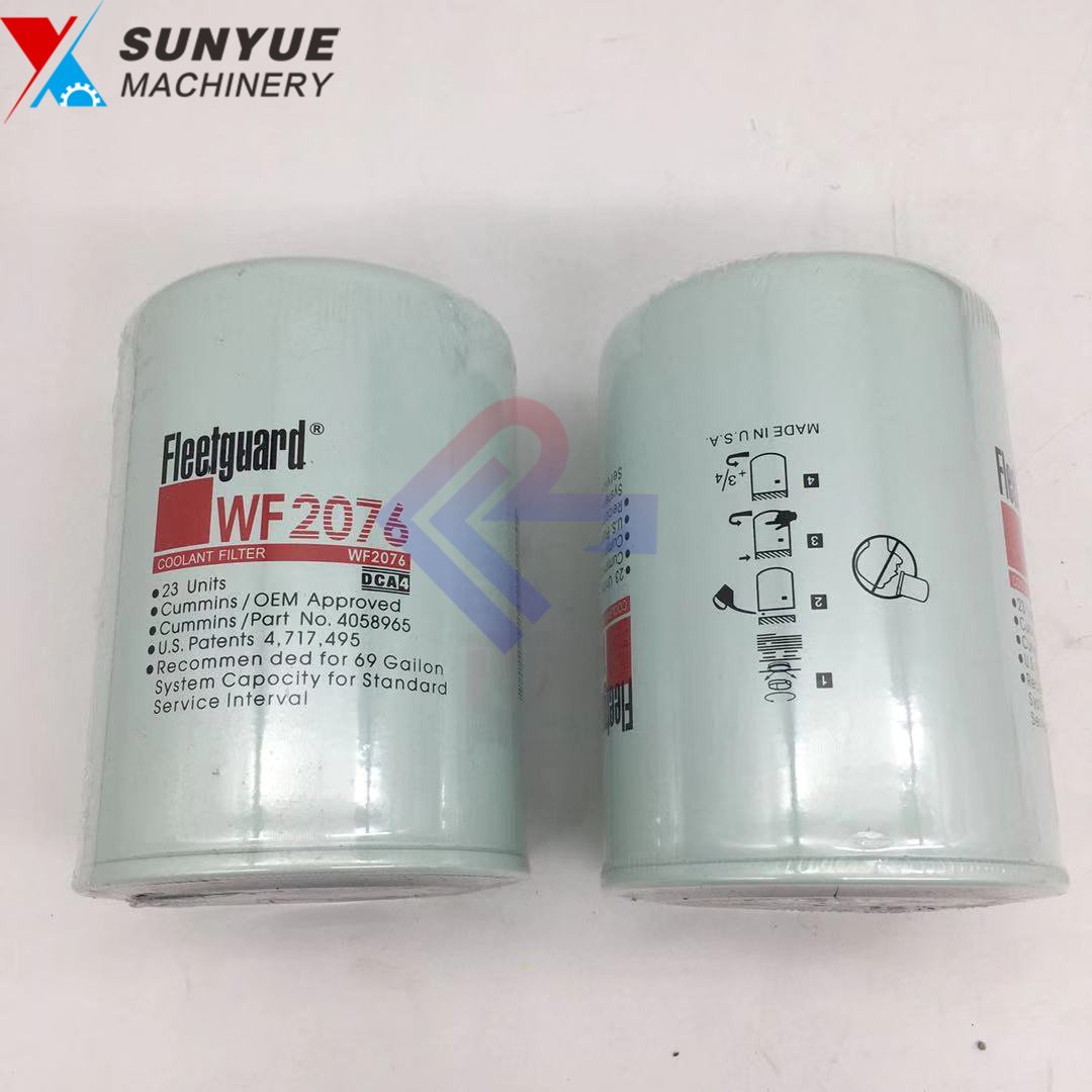 Fleetguard Coolant Filter For Cummins Generator WF2076 Fleetguard Coolant Filter For Cummins Generator WF2076