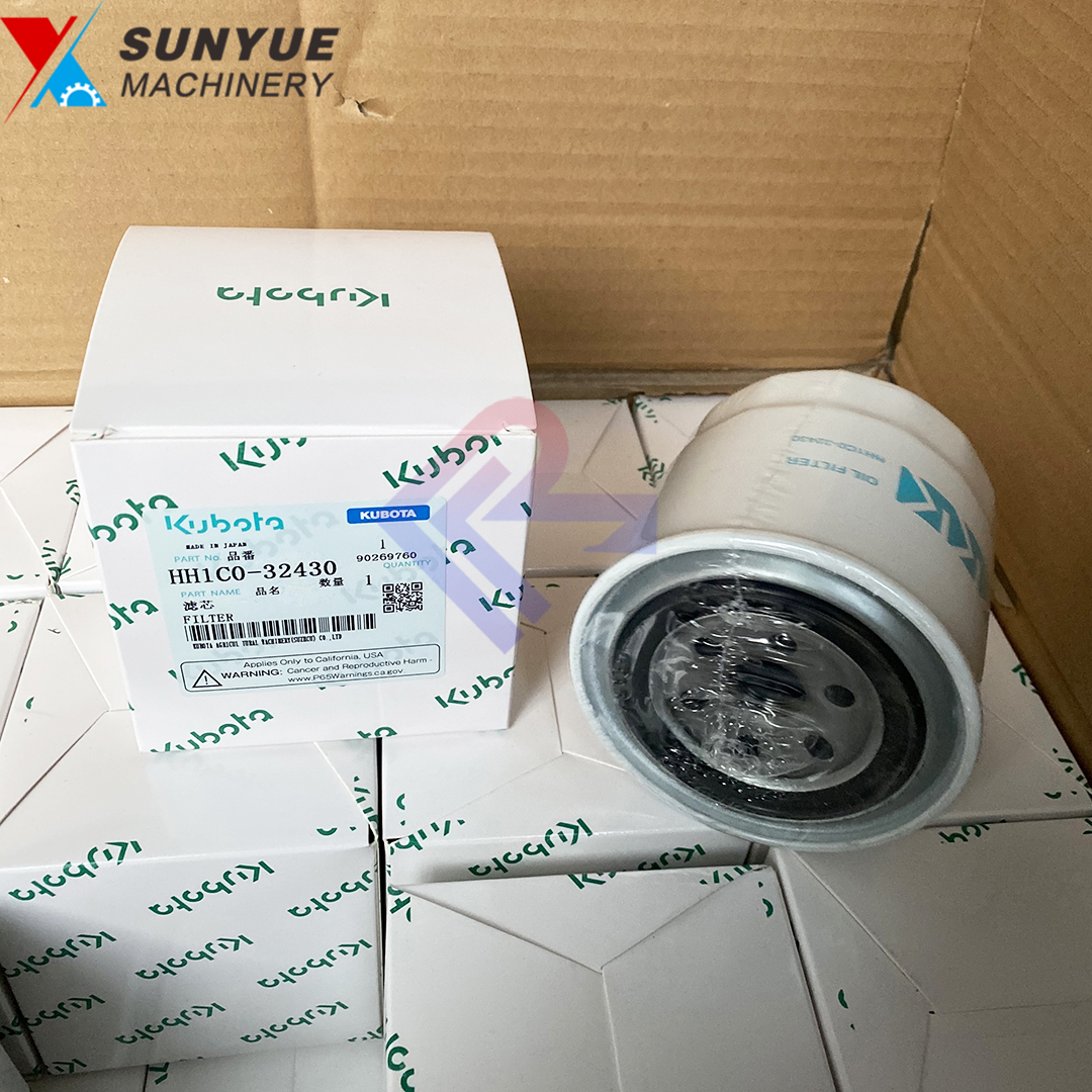 Kubota KX033 KX057 KX080 KX91 Oil Filter HH1C0-32430 HH1C032430 Kubota KX033 KX057 KX080 KX91 Oil Filter HH1C0-32430 HH1C032430