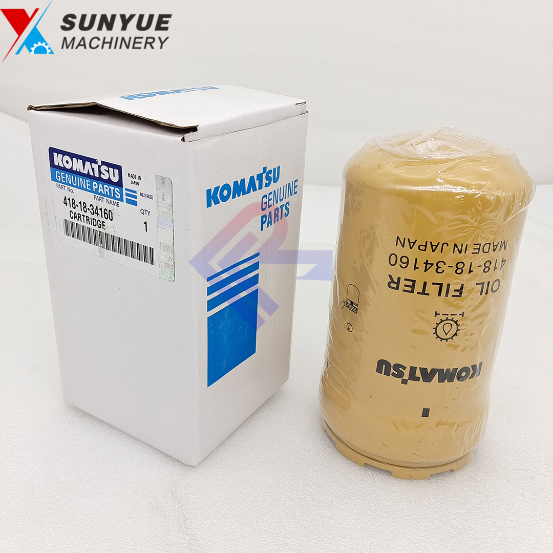 Komatsu WA100 WA150 WA200 WA250 WA270 WA320 Hydraulic Filter For Wheel Loader 418-18-34160 4181834160 Komatsu WA100 WA150 WA200 WA250 WA270 WA320 Hydraulic Filter For Wheel Loader 418-18-34160 4181834160