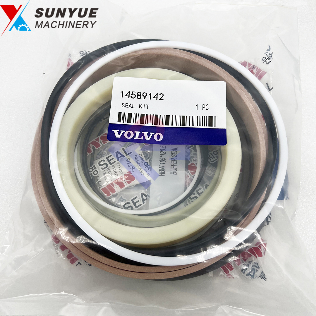 VOE14589142 EC330B EC360B Bucket Cylinder Seal Kit For Excavator Volvo 14589142