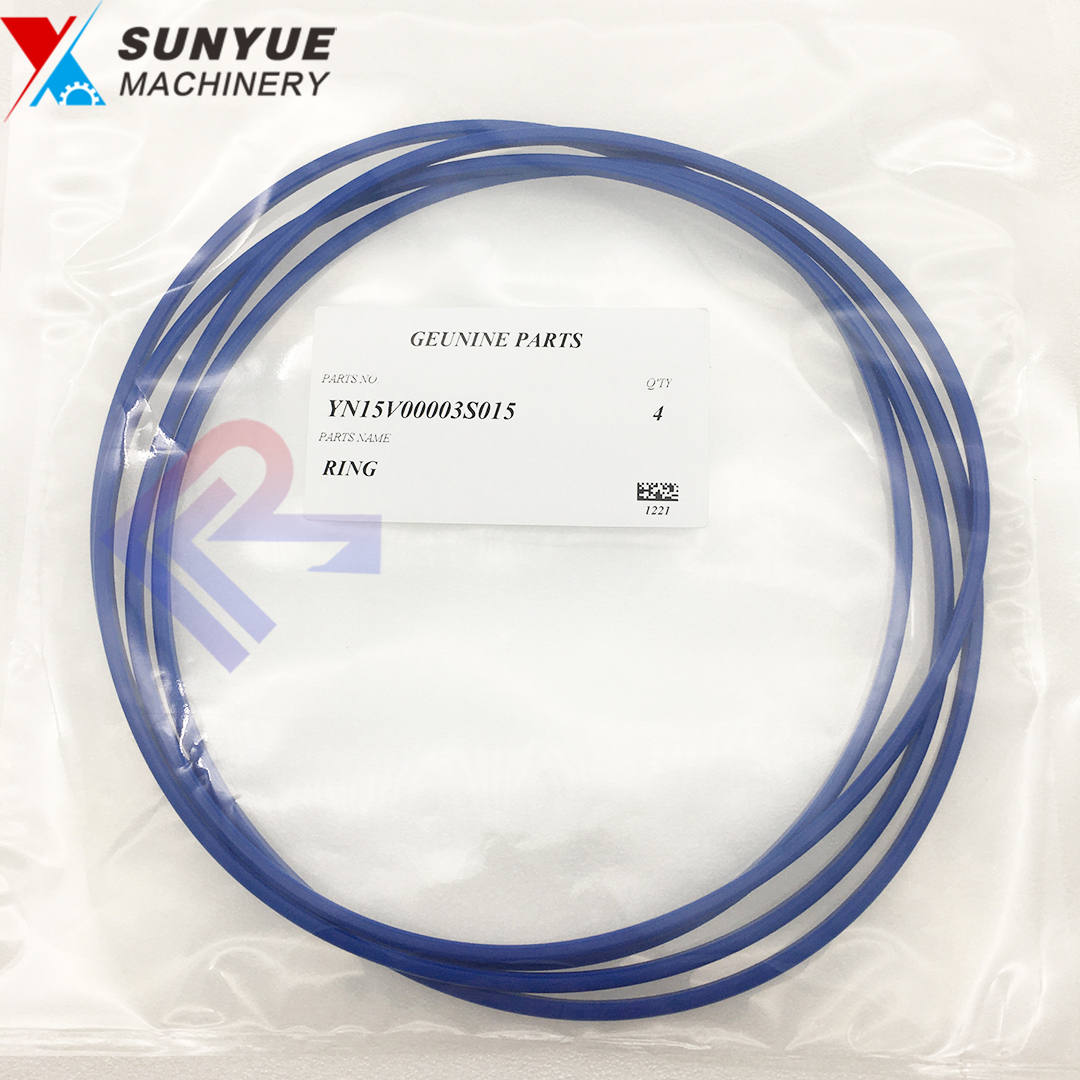 SK200-6E SK210LC-6E SK250LC-6E O Ring for excavator parts Kobelco YN15V00003S015 SK200-6E SK210LC-6E SK250LC-6E O Ring for excavator parts Kobelco YN15V00003S015